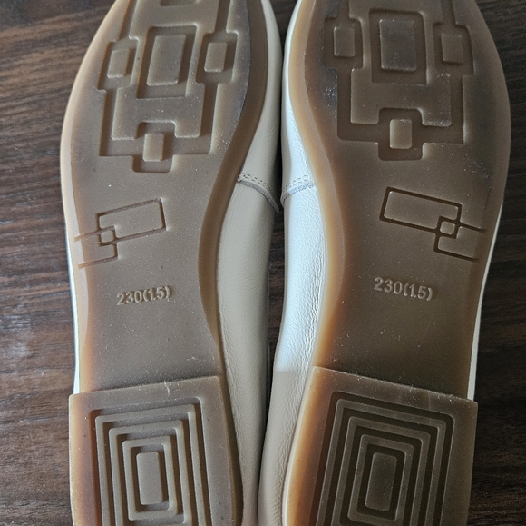 Empress Shoes Empress Australia White Leather Comfi Flats Size Eu